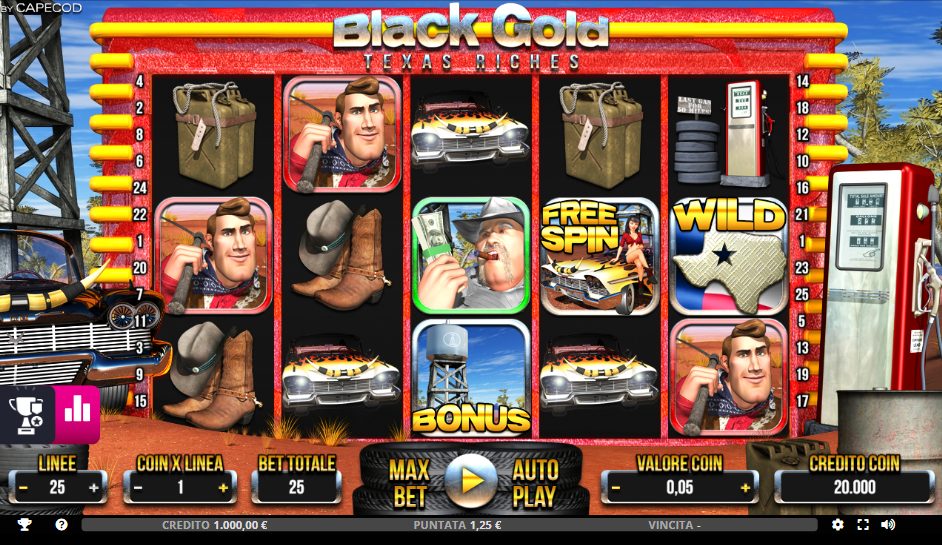 Black Gold Texas Riches: Beginner’s Online Slot Game Review