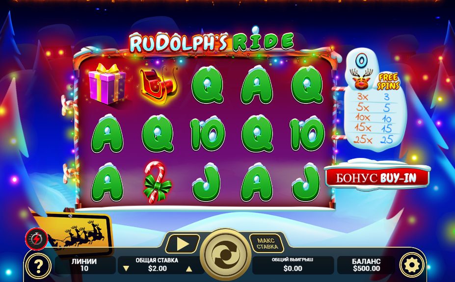 Rudolph’s Ride: A Detailed Guide to the Online Casino Slot Game